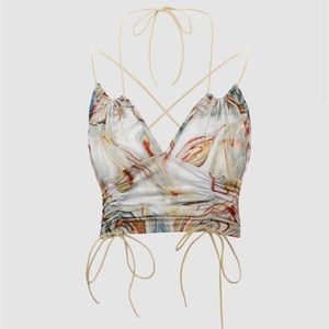 Cider Retro Oil Painting Crop